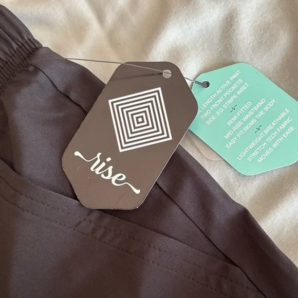 Black Athletic Pant M- lightweight performance wear - Picture 1 of 3